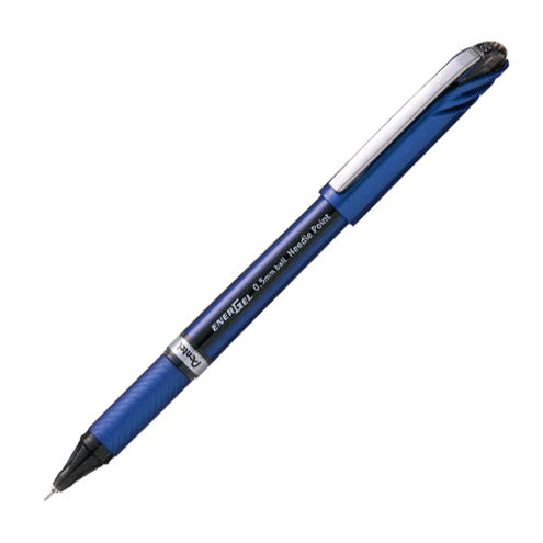 Pentel Energel Needle Tip Pen 0.5 mm Blue Pack - Al Masam Stationery LLC Main image