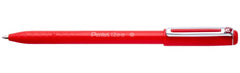 Pental Izee Retractable Ball Point Pen 0.7mm Red - Al Masam Stationery LLC