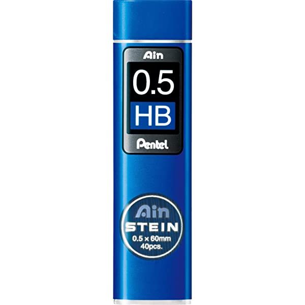 Pentel Lead AinStein Slim 0.7HB Pack - Al Masam Stationery LLC Main image