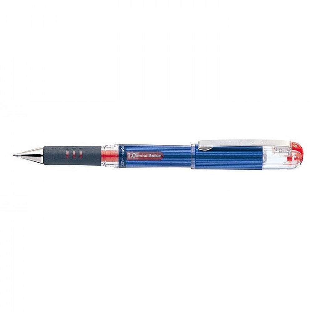 Pentel Hybrid Gel Dx 1.0mm Red - Al Masam Stationery LLC
