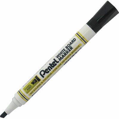 Pentel Marker White Board Chisel Black - Al Masam Stationery LLC Main image