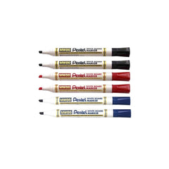 Pentel Marker White Board Chisel Red - Al Masam Stationery LLC