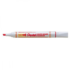 Pentel Marker White Board Chisel Red - Al Masam Stationery LLC