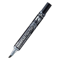 Pentel Maxiflo White Board Marker Flex-Feel Black - Al Masam Stationery LLC