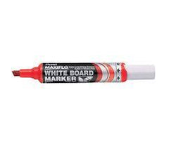 Pentel Maxiflo White Board Marker Chisel Tip Black Pack - Al Masam Stationery LLC