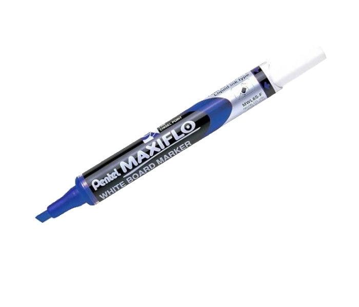 Pentel Maxiflo White Board Marker Chisel Tip Blue Pack - Al Masam Stationery LLC Main image