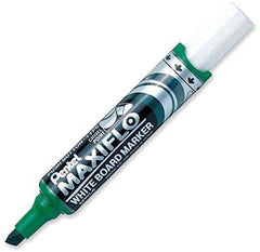 Pentel Maxiflo White Board Marker Chisel Tip Green - Al Masam Stationery LLC