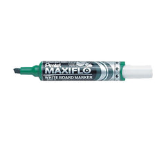 Pentel Maxiflo White BoardMarker Slim Chisel Tip Light Green - Al Masam Stationery LLC