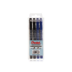 Pentel Twin Tip Marker Wallet - Al Masam Stationery LLC