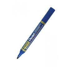 Pentel Marker Permanent Bullet Tip Blue - Al Masam Stationery LLC