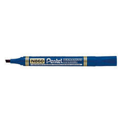 Pentel Marker Permanent Chisel Tip Blue - Al Masam Stationery LLC