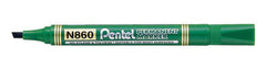 Pentel Marker Permanent Chisel Tip Green - Al Masam Stationery LLC