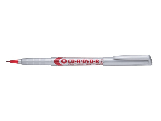 Pentel Marker for CD/DVD Red - Al Masam Stationery LLC