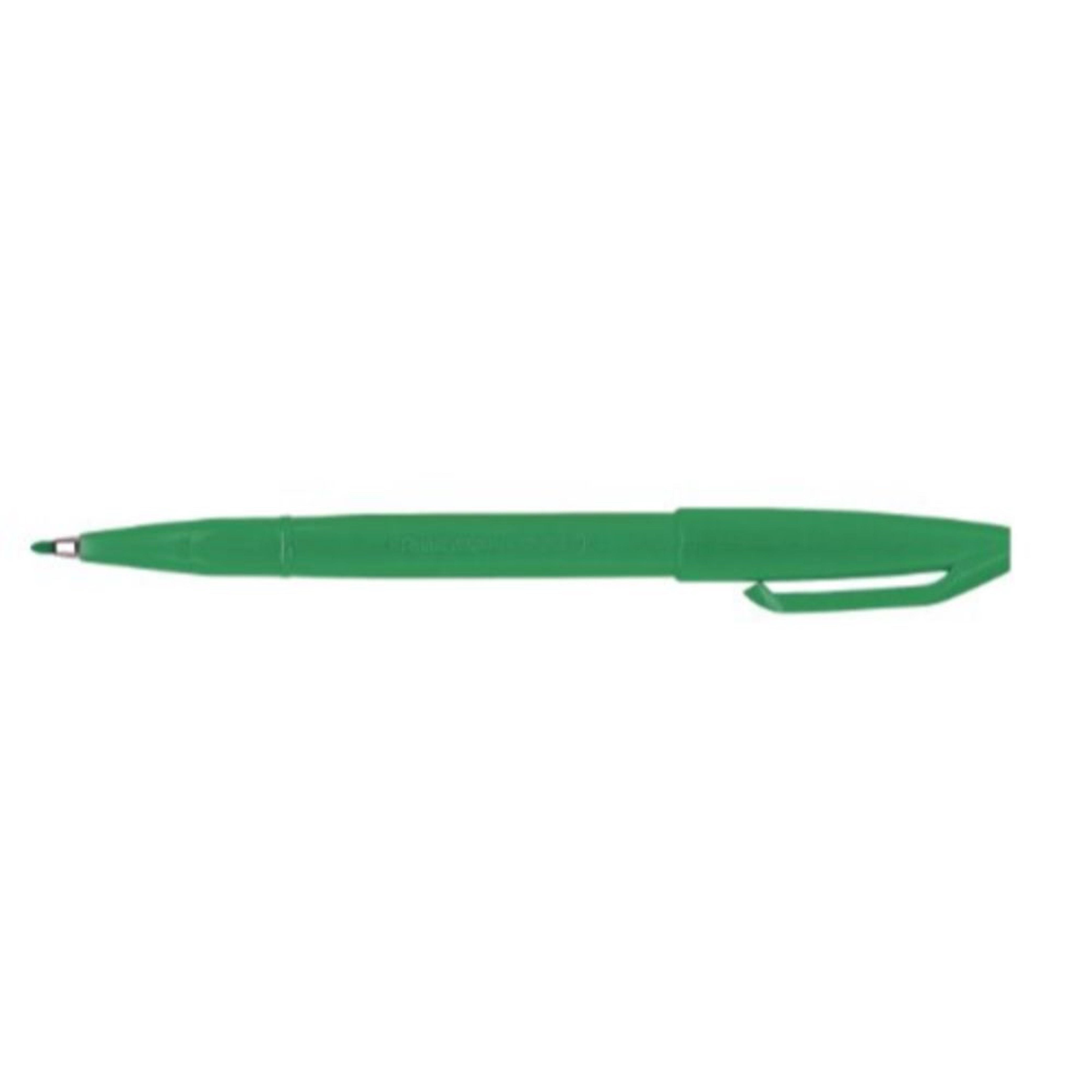 Pentel Sign Pen Fibre Tip 2mm Green - Al Masam Stationery LLC Main image
