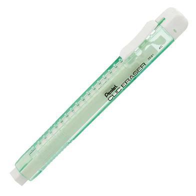 Pentel Eraser Clic ZE81 Transparent Green - Al Masam Stationery LLC Main image