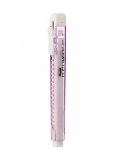 Pentel Eraser Clic ZE81 Transparent Violet - Al Masam Stationery LLC Main image