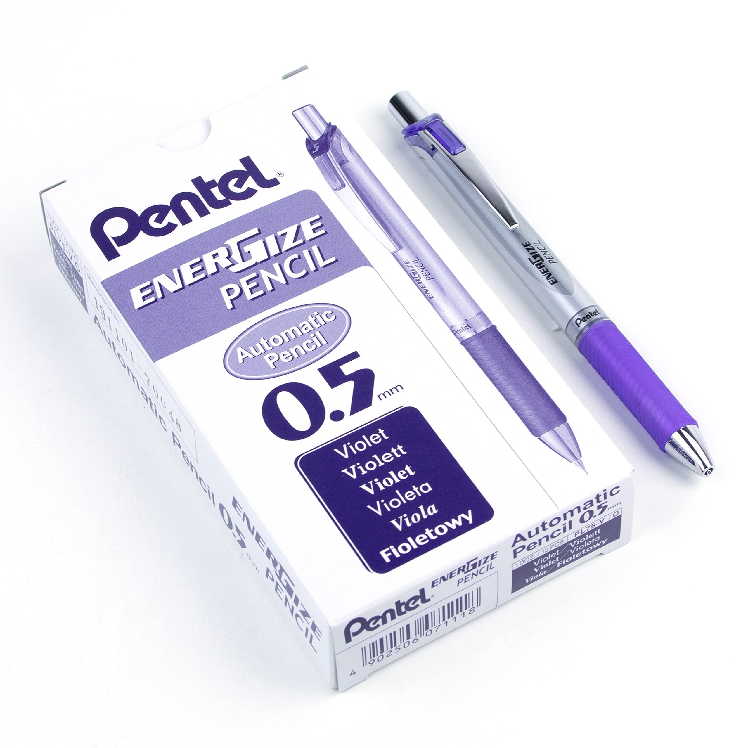 Pentel M. Pencil Energize 0.5mm Violet - Al Masam Stationery LLC Main image