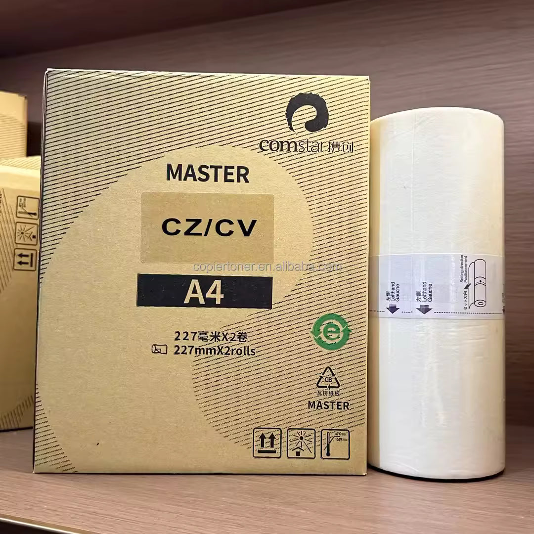 RISO B4 Master Roll for CZ & CV Digital Duplicators – Clean Print Output