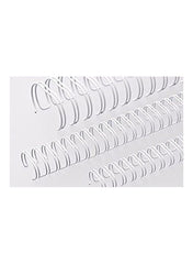 Renz 3:1 Binding Wire 6.9mm Silver - Al Masam Stationery LLC