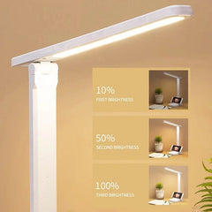 ELMAS Touch Dimmable LED Foldable Desk Lamp with USB Charging