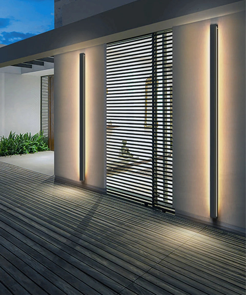 ELMAS Modern Waterproof LED Outdoor Wall Lamp - Al Masam Stationery LLC