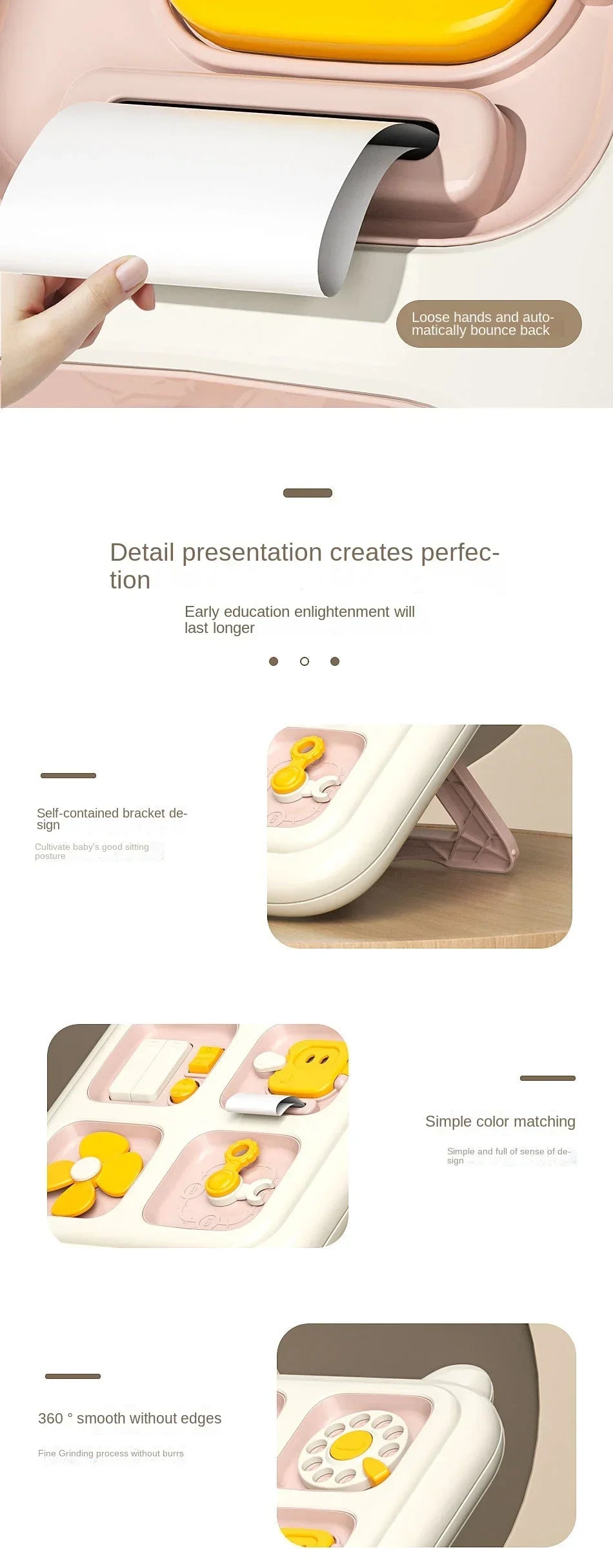 ELMAS - New 6 in 1 Montessori Sensory Busy Board - Al Masam Stationery LLC