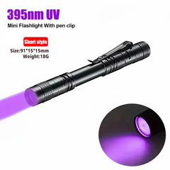 ELMAS Portable 365nm UV Flashlight for Detection