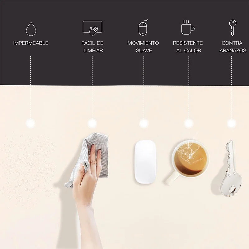 ELMAS Large Gaming Waterproof Non-slip Mouse Pad Mat - Al Masam Stationery LLC