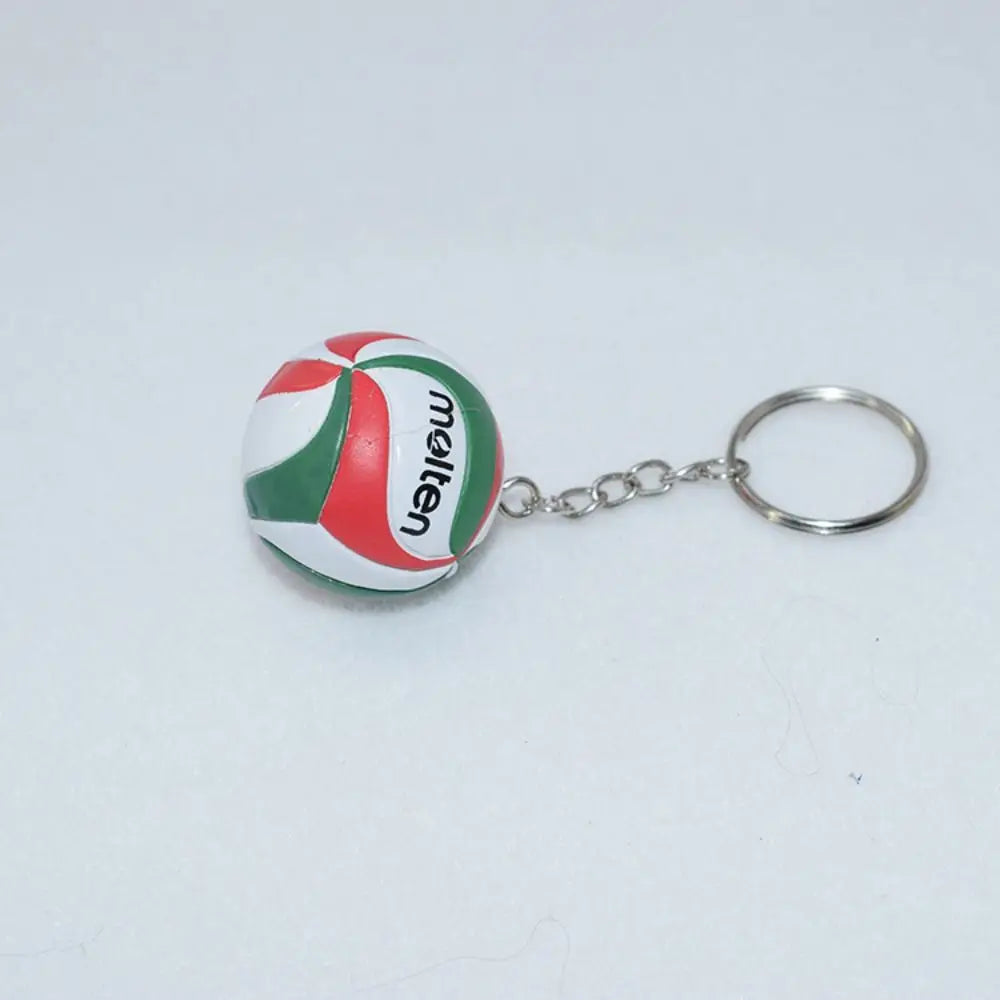 ELMAS Trendy Leather Football Keychain for Sports Lovers - Al Masam Stationery LLC