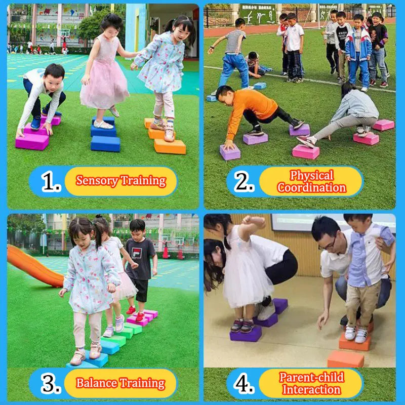 ELMAS Montessori Balance Stones for Sensory Play Toys - Al Masam Stationery LLC