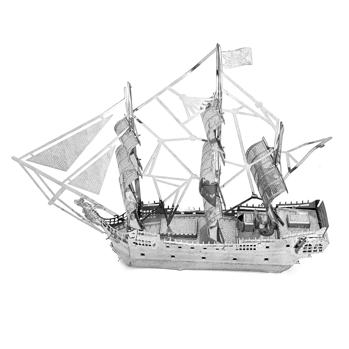 ELMAS Black Pearl Pirate Ship 3D Metal Puzzle Kits - Al Masam Stationery LLC