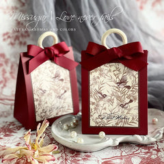 ELMAS Flowers Birds Forest Wedding Candy Box Favors - Al Masam Stationery LLC