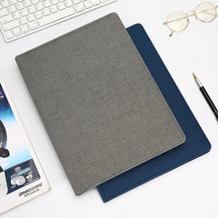 ELMAS Premium A4 PU Leather Clipboard Organizer - Al Masam Stationery LLC