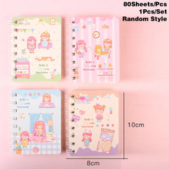 ELMAS Creative Cartoon Mini Notepad Kawaii School Supply - Al Masam Stationery LLC