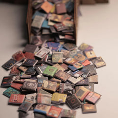 ELMAS Miniature Dollhouse Bookshelf Accessories - (200 Pcs) - Al Masam Stationery LLC
