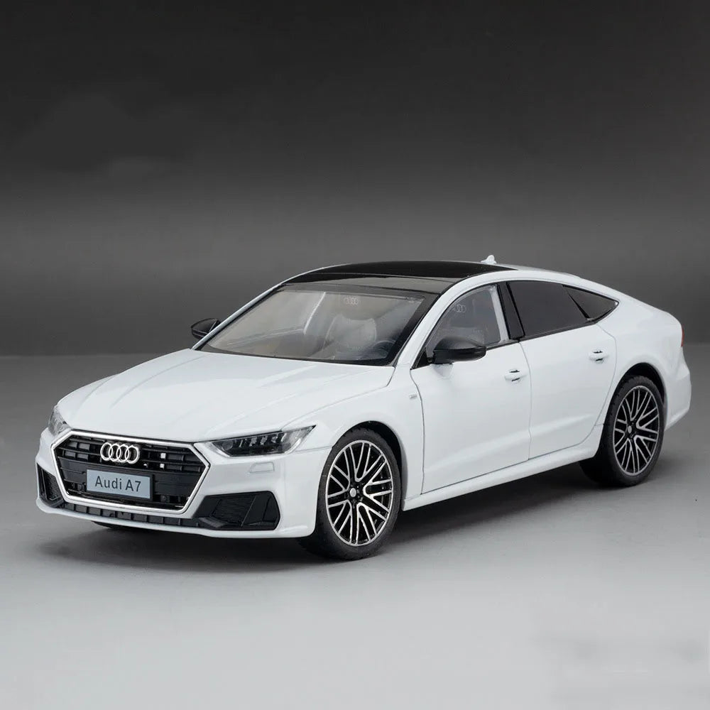 ELMAS 1/24 A7 Alloy Model Car Toys with Light Sound - Al Masam Stationery LLC