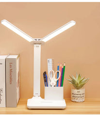 ELMAS Rechargeable LED Desk Lamp - Dimmable & Foldable Light