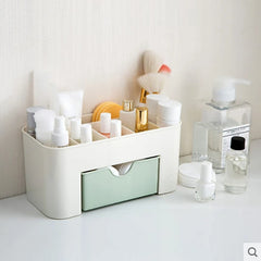 ELMAS Makeup Organizer Storage Box with Drawer Acrylic - Al Masam Stationery LLC