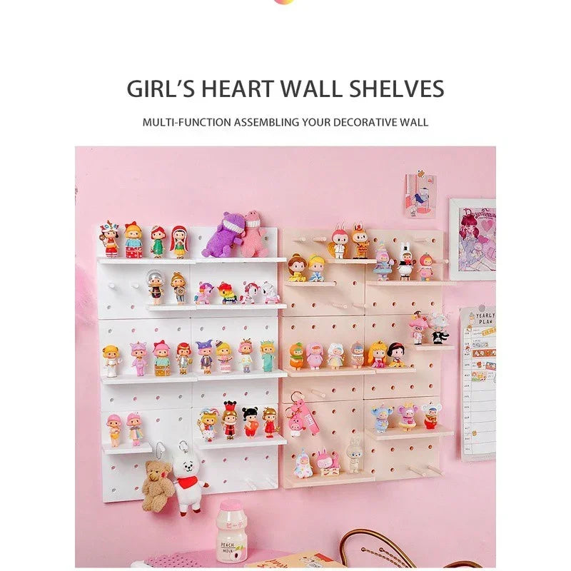 ELMAS Punch Free Pegboard Wall Organizer for Home Decor - Al Masam Stationery LLC