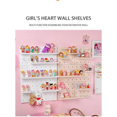 ELMAS Punch Free Pegboard Wall Organizer for Home Decor - Al Masam Stationery LLC