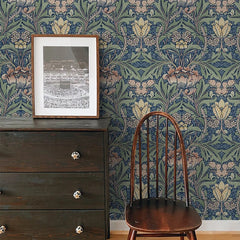 ELMAS Custom Mural American Plants Flowers Wallpaper 3D - Al Masam Stationery LLC