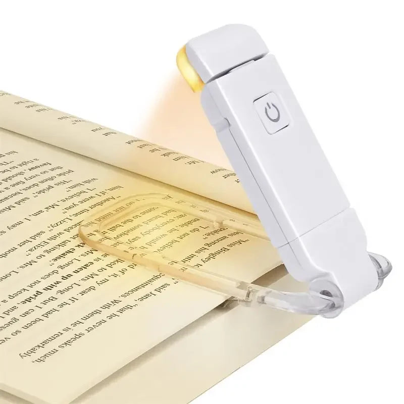 ELMAS Rechargeable LED Book Light - Eye Protection & Portable - Al Masam Stationery LLC