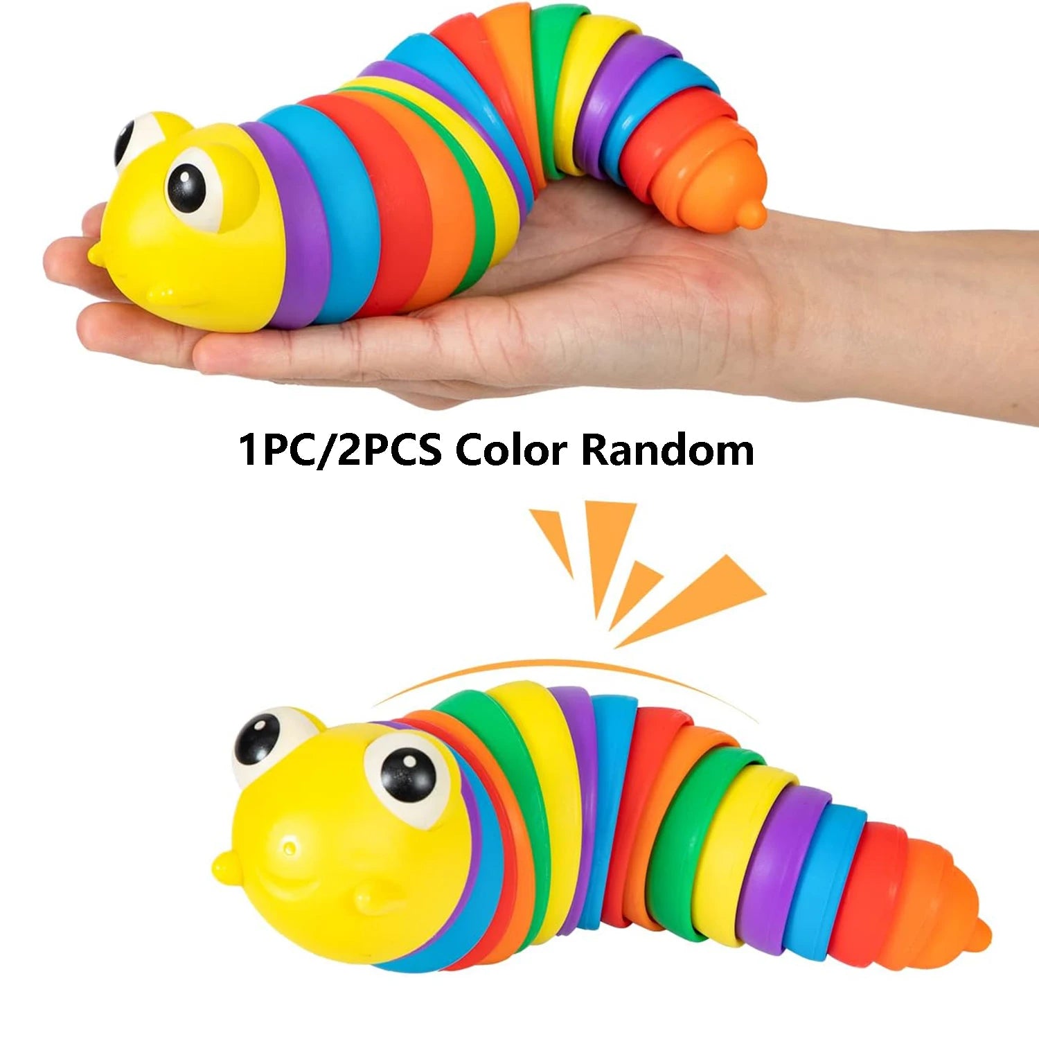 ELMAS Cevioce Fidget Slug Toy 2-Piece Set for Stress Relief - Al Masam Stationery LLC