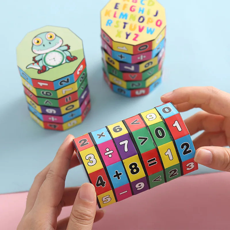 ELMAS: Montessori Magic Cylinder Fun Learning Puzzle - Al Masam Stationery LLC
