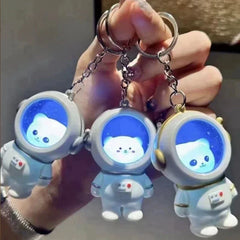 ELMAS Light-Up Astronaut Keychain - Fun Gifts & Accessories