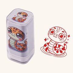 Dragon Monkey Zodiac Stamps Hand Account Stationery Cute Animals Seal DIY Painting Cartoon Animals Figure Stamps