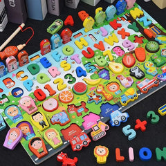 ELMAS QWZ Kids Montessori Educational Math Toys Gifts - Al Masam Stationery LLC