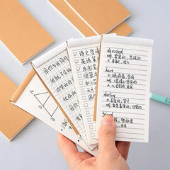 ELMAS Creative Kraft Paper 3PCs Tearable Notepad - Al Masam Stationery LLC
