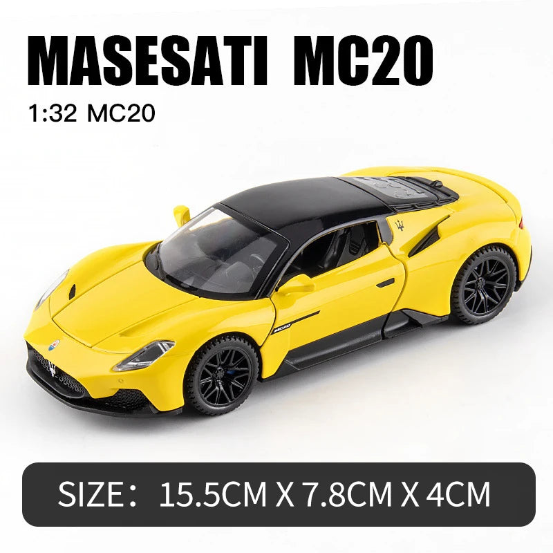 ELMAS 1:32 Maserati MC20 Alloy Sports Car Diecast Toy - Al Masam Stationery LLC
