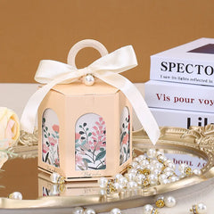 ELMAS Hexagon Flower Candy Gift Boxes For Kids Parties - Al Masam Stationery LLC